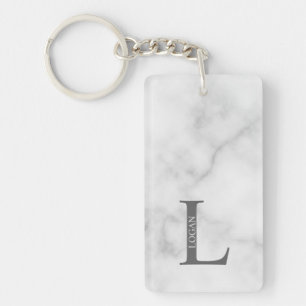 Personalised Monogram and Name Keychain