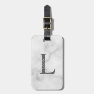 Personalised Monogram and Name Luggage Tag