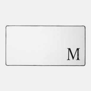 Personalised Monogram and Name Mouse Pad