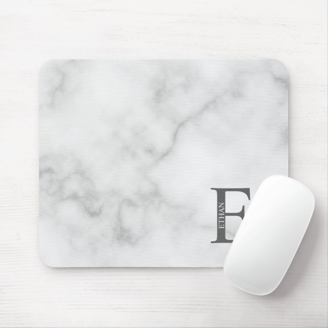 Personalised Monogram and Name Mouse Pad (With Mouse)