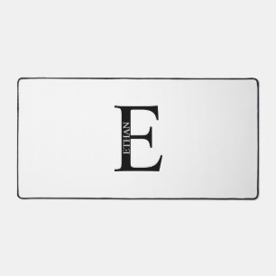 Personalised Monogram and Name Mouse Pad