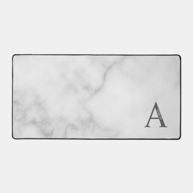 Personalised Monogram and Name Mouse Pad (Front)