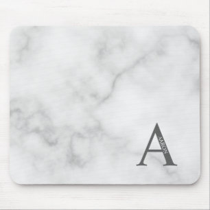 Personalised Monogram and Name Mouse Pad