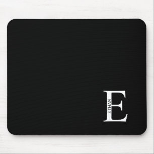 Personalised Monogram and Name Mouse Pad