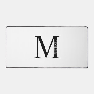 Personalised Monogram and Name Mouse Pad