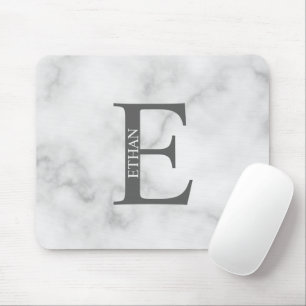 Personalised Monogram and Name Mouse Pad