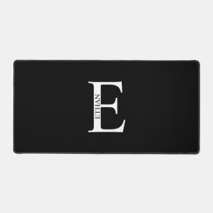 Personalised Monogram and Name Mouse Pad