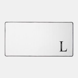 Personalised Monogram and Name Mouse Pad
