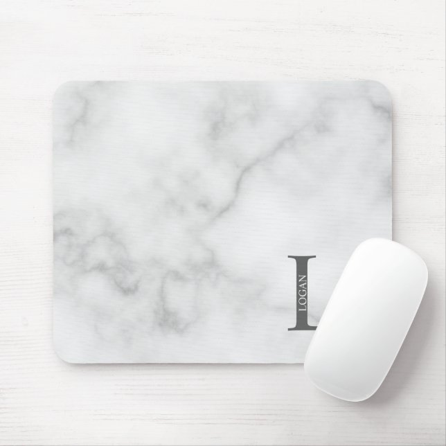 Personalised Monogram and Name Mouse Pad (With Mouse)