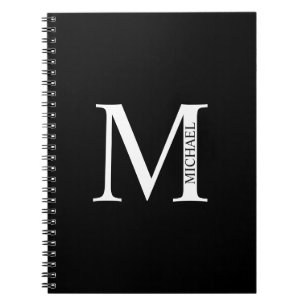 Personalised Monogram and Name Notebook