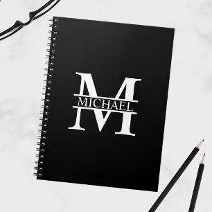 Personalised Monogram and Name Notebook