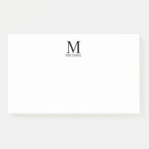 Personalised Monogram and Name Notepad