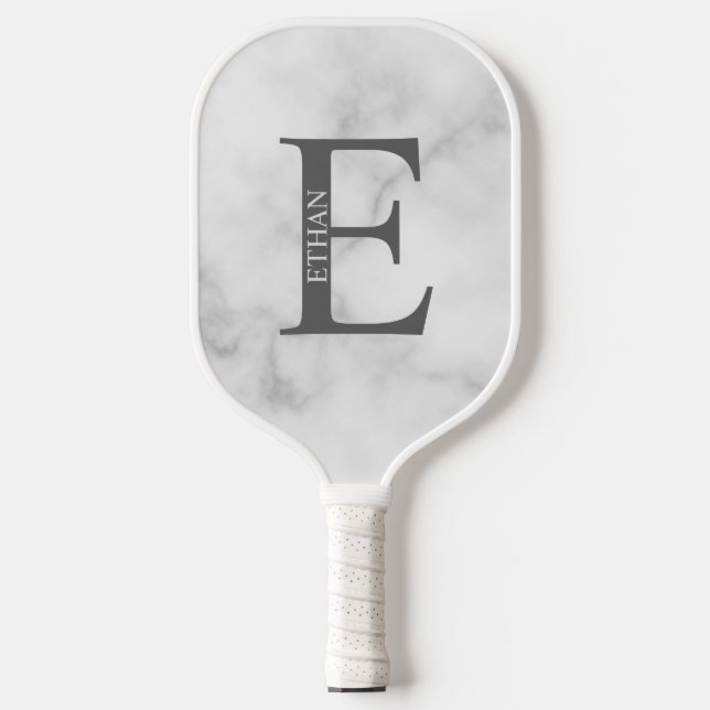 Personalised Monogram and Name Pickleball Paddle (Front)