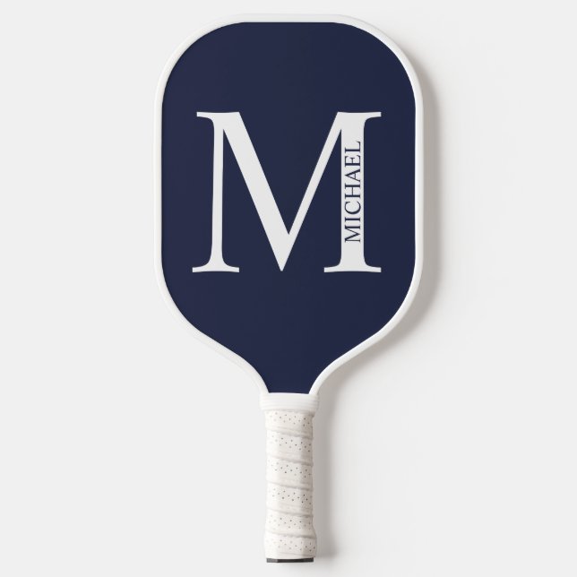 Personalised Monogram and Name Pickleball Paddle (Front)