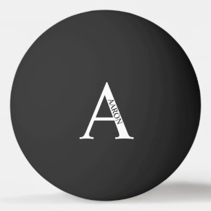 Personalised Monogram and Name Ping Pong Ball