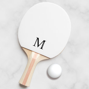 Personalised Monogram and Name Ping Pong Paddle