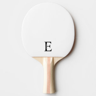 Personalised Monogram and Name Ping Pong Paddle