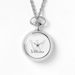 Personalised Monogram and Name Watch