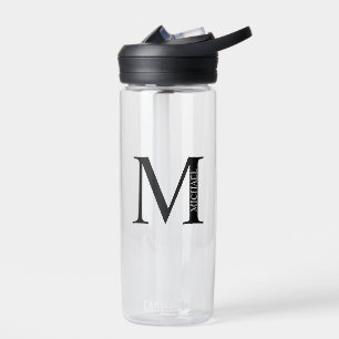Personalised Monogram and Name Water Bottle