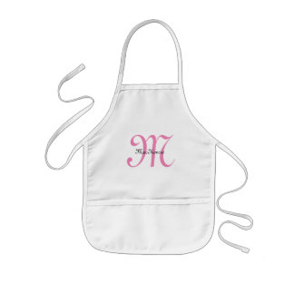 Personalised Monogram Child - Kids Apron