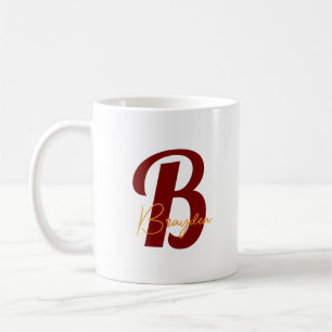 Personalised Monogram  Coffee Mug