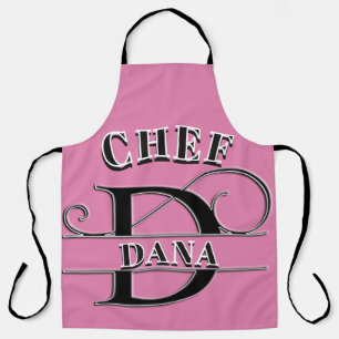Personalised Monogram (D) Apron