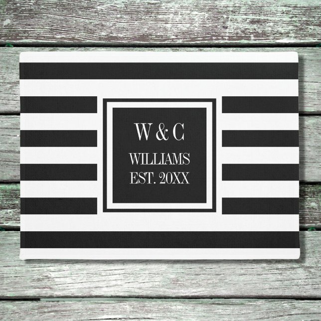 Personalised Monogram Family Name Doormat (Creator Uploaded)