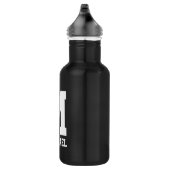 Personalised monogram gift sports water bottle (Right)