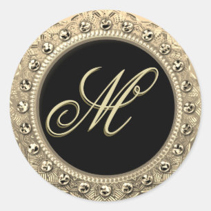 Personalised Monogram Gold Seal