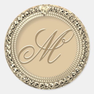 Personalised Monogram Gold Seal