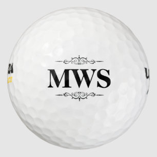 Personalised Monogram Golf Balls