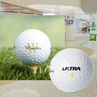 Personalised Monogram Golf Balls