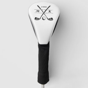 Personalised Monogram Golf Clubs Head Cover