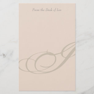 Personalised Monogram I Stationery