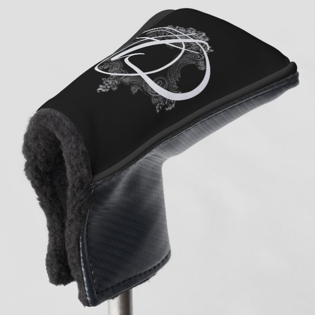 Personalised Monogram Initial  Golf Head Cover (3/4 Front)