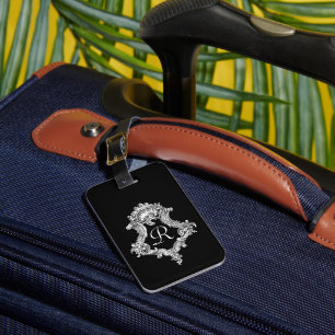 Personalised Monogram Initial Luggage Tag