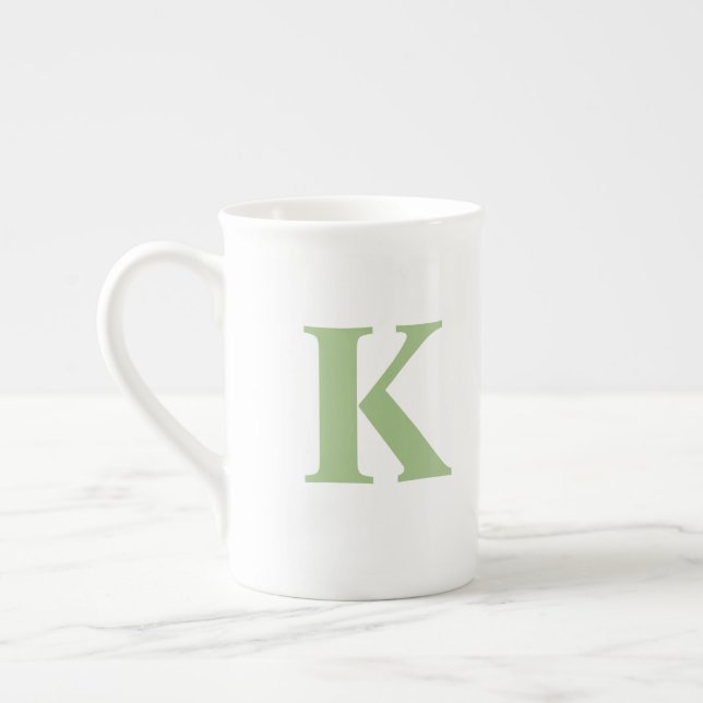 Personalised Monogram Initial Mug (Left)