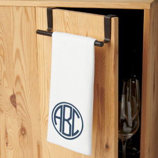 Personalised Monogram Kitchen Tea Towel