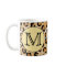 Personalised Monogram Leopard Print Pattern.