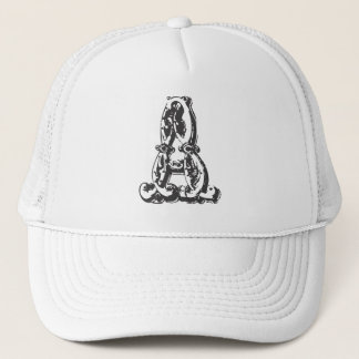 Personalised Monogram Letter A Baseball Hat