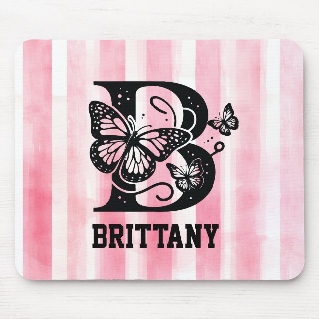 Personalised Monogram Mouse Pad (Front)