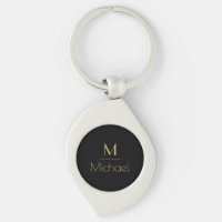 Personalised Monogram | Name Black & Gold
