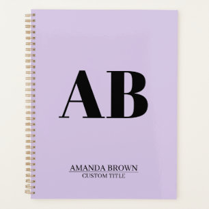 Personalised Monogram Name Custom Planner 2027