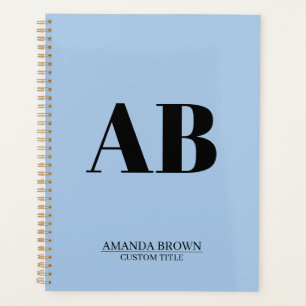 Personalised Monogram Name Custom Planner 2027
