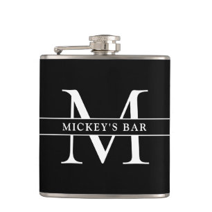 Personalised Monogram Name Hip Flask