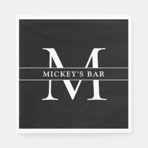 Personalised Monogram Name Napkin