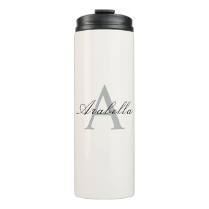 Personalised Monogram Name Thermal Tumbler