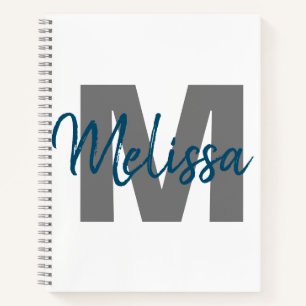 Personalised Monogram Notebook