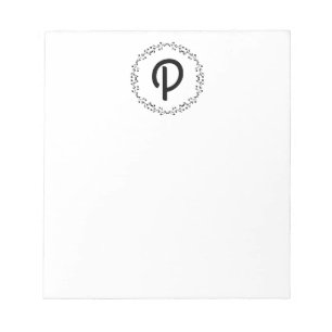 Personalised Monogram Notepad