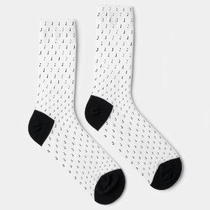 Personalised Monogram Pattern Socks